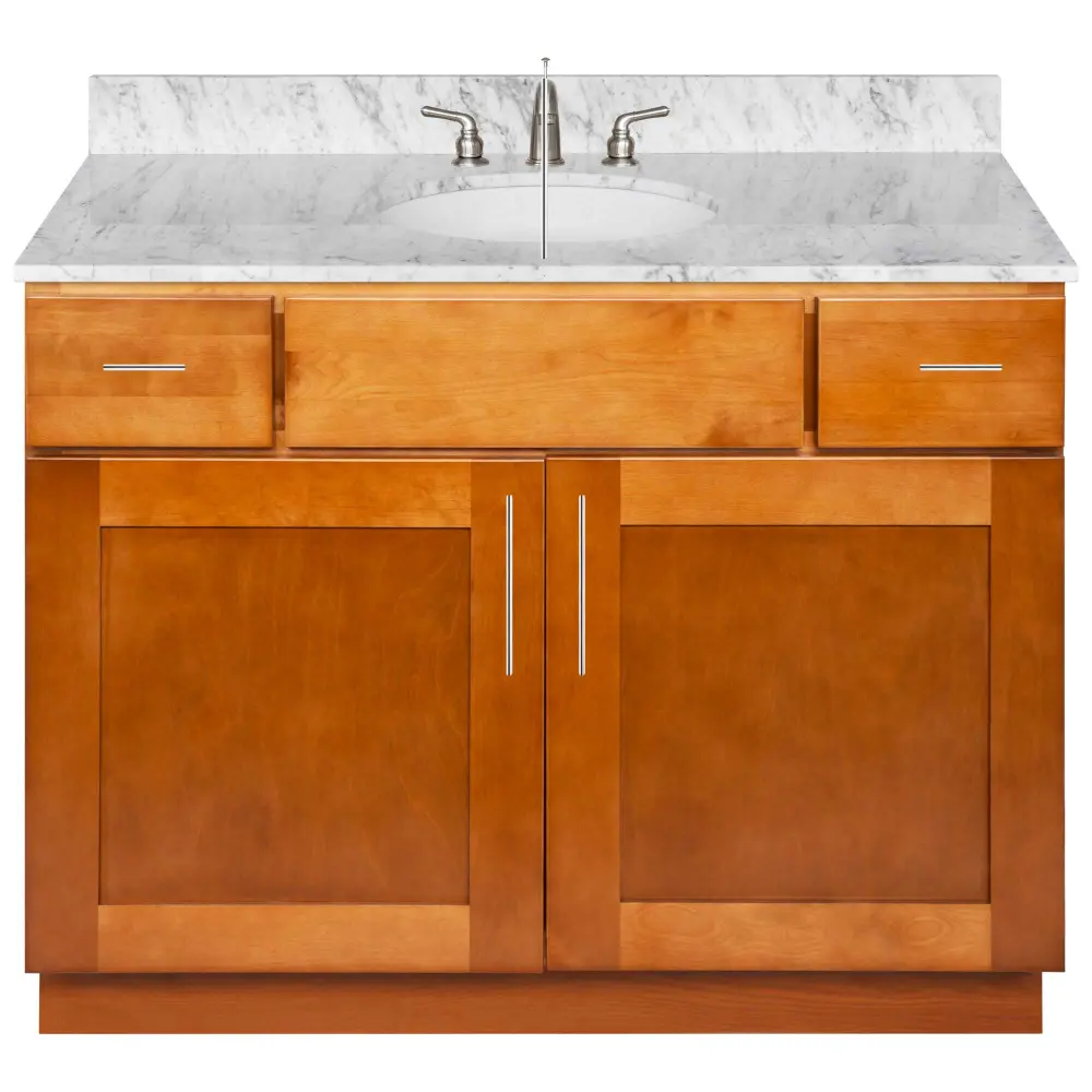 42 W x 21 D x 34.5 H Vanity Sink Base Cabinet - Newport