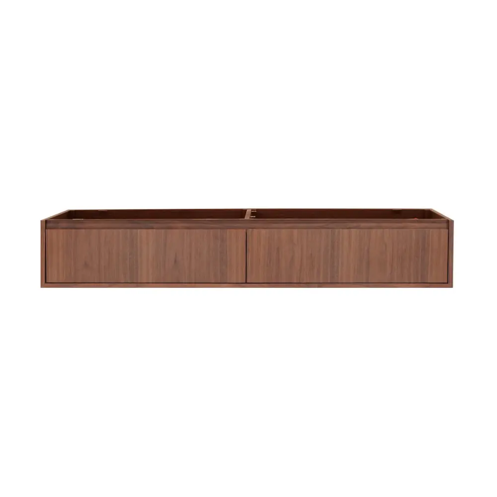 Bathroom furniture Ann mini - Walnut - 150x25 cm | Stylish & Practical
