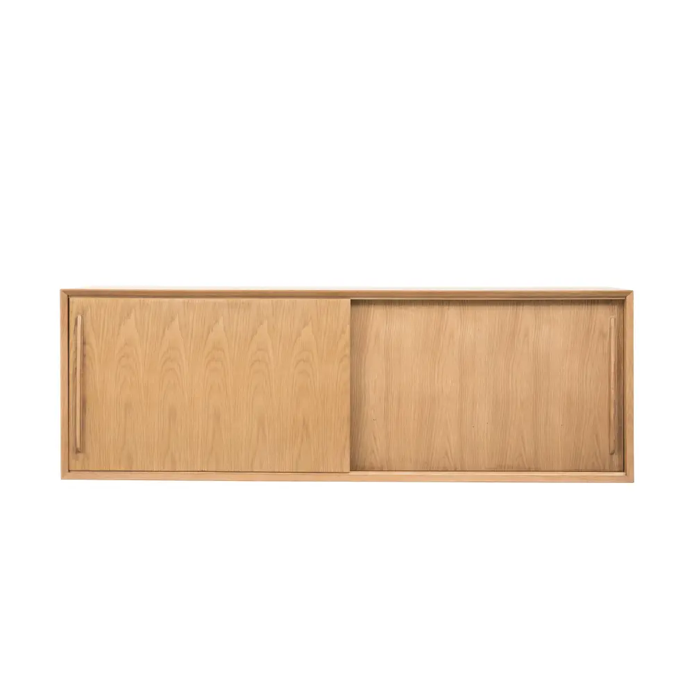 Hotel-Grade Luxury Bathroom cabinet Scandinavian Nestor - Oak - 150 cm