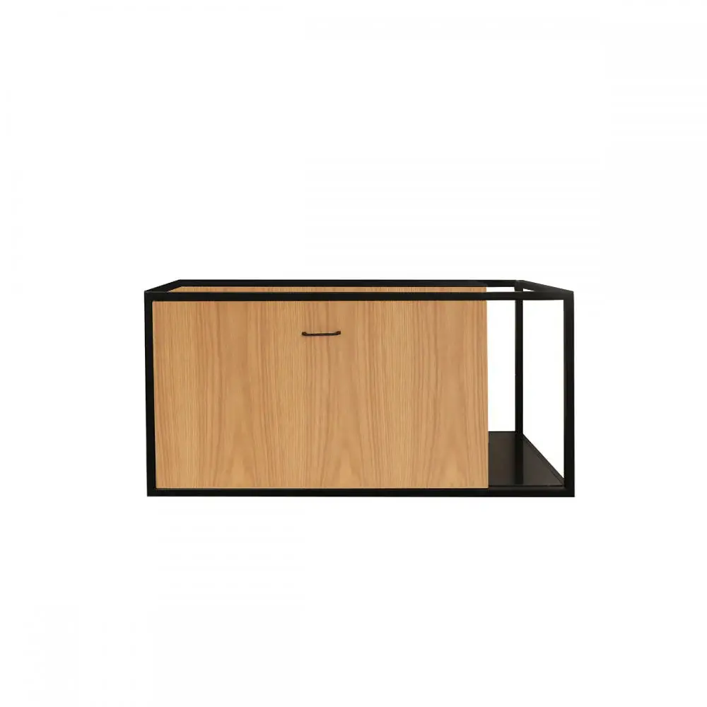 Industrial bathroom furniture - Cebu oak - 100 cm | Rustproof & Easy Clean