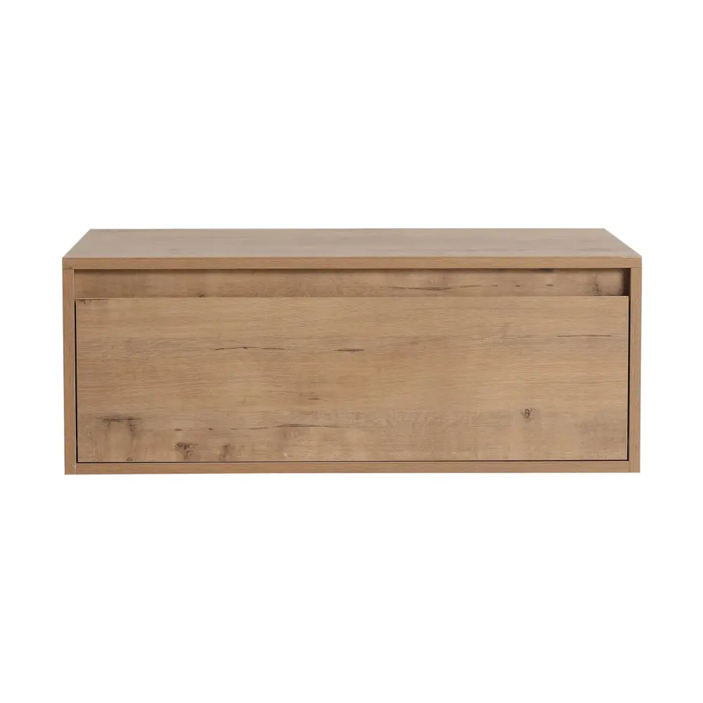 Modern Minimalist Bathroom Cabinet Soft Close Drawers And Floating Mounting Design