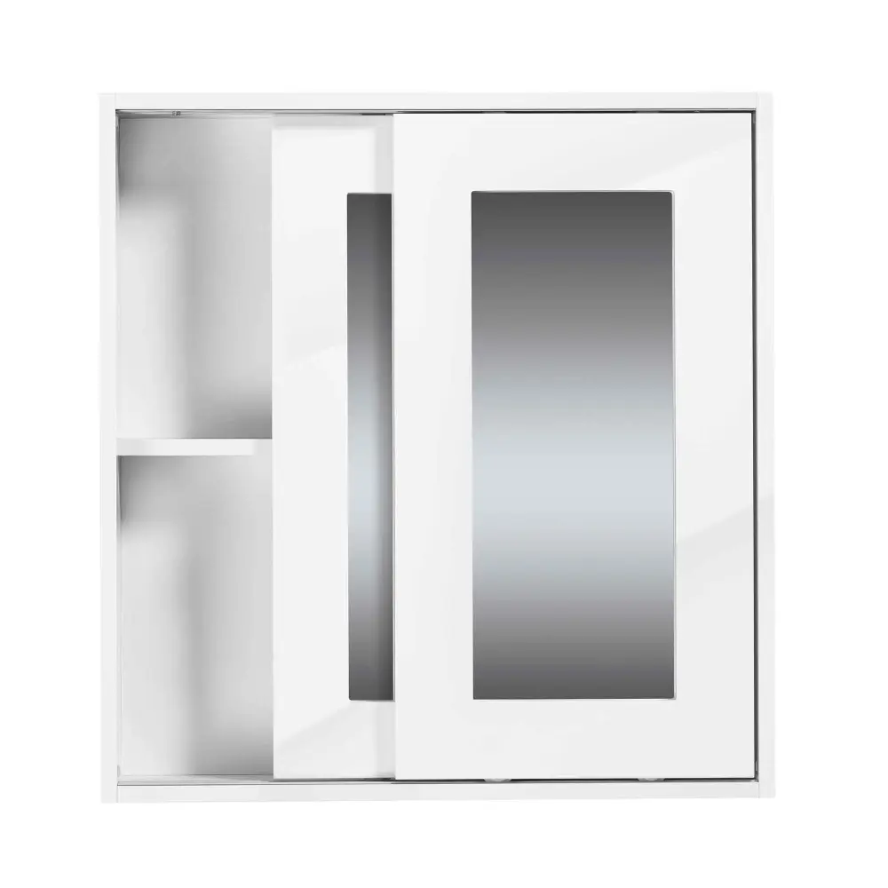 Relax Wall Medecine Cabinet Pearl Lacquer, 24" x 6" x 25-1/4"