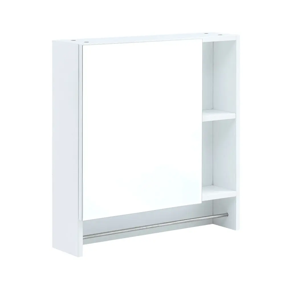 Wall Mounted Bathroom Storage Medicine Cabinet Cabinet Mirror Door Non-Slip Base | 5-Year Warranty