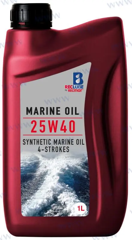 ACEITE MARINO 25W40 MEZCLA SINT.4T 6X1LT