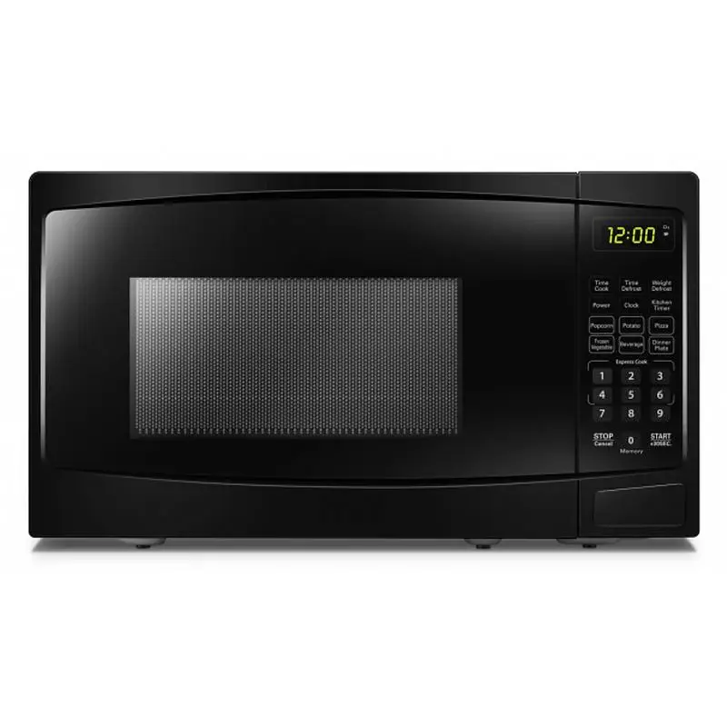 Danby 19-inch, 0.9 cu.ft. Countertop Microwave Oven 6 Practical Auto Cook Options DBMW0920BBB