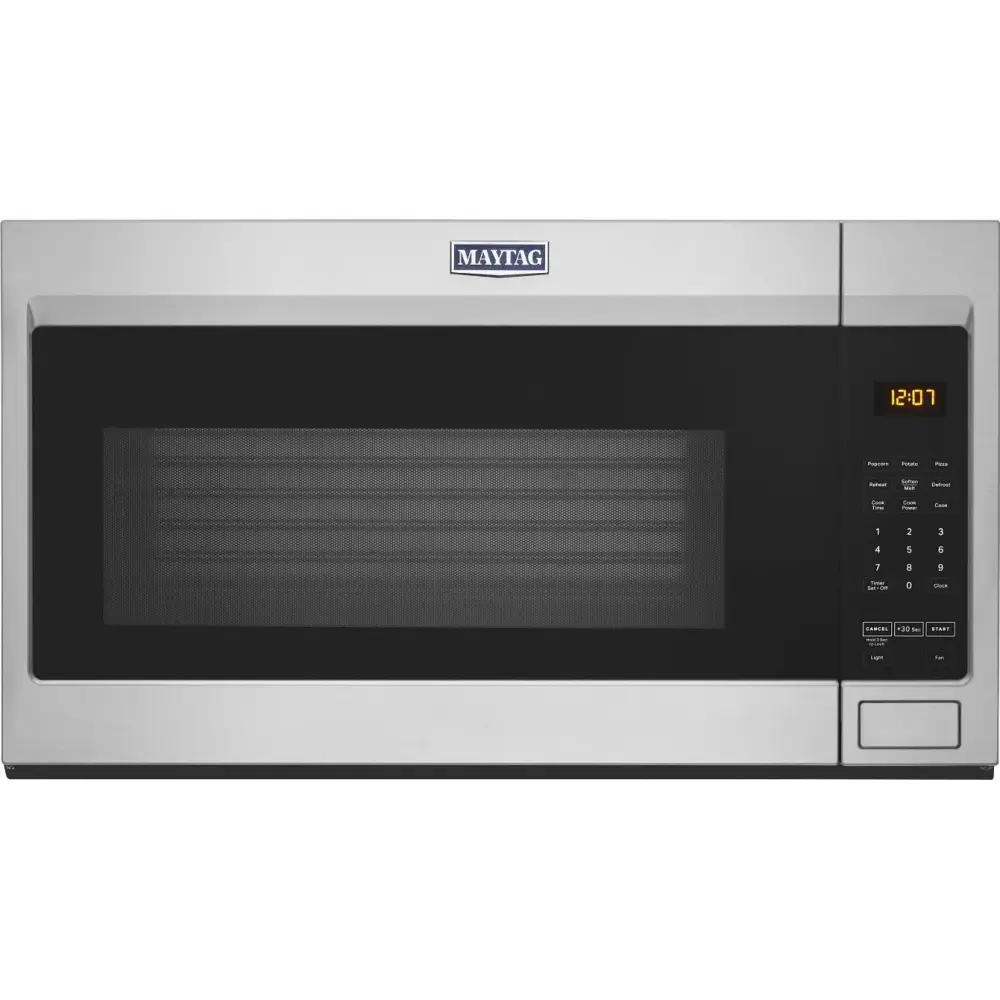 Maytag 30-inch, 1.7 cu.ft. Over--Range Microwave Oven Stain-free Steel Interior MMV1175JZ