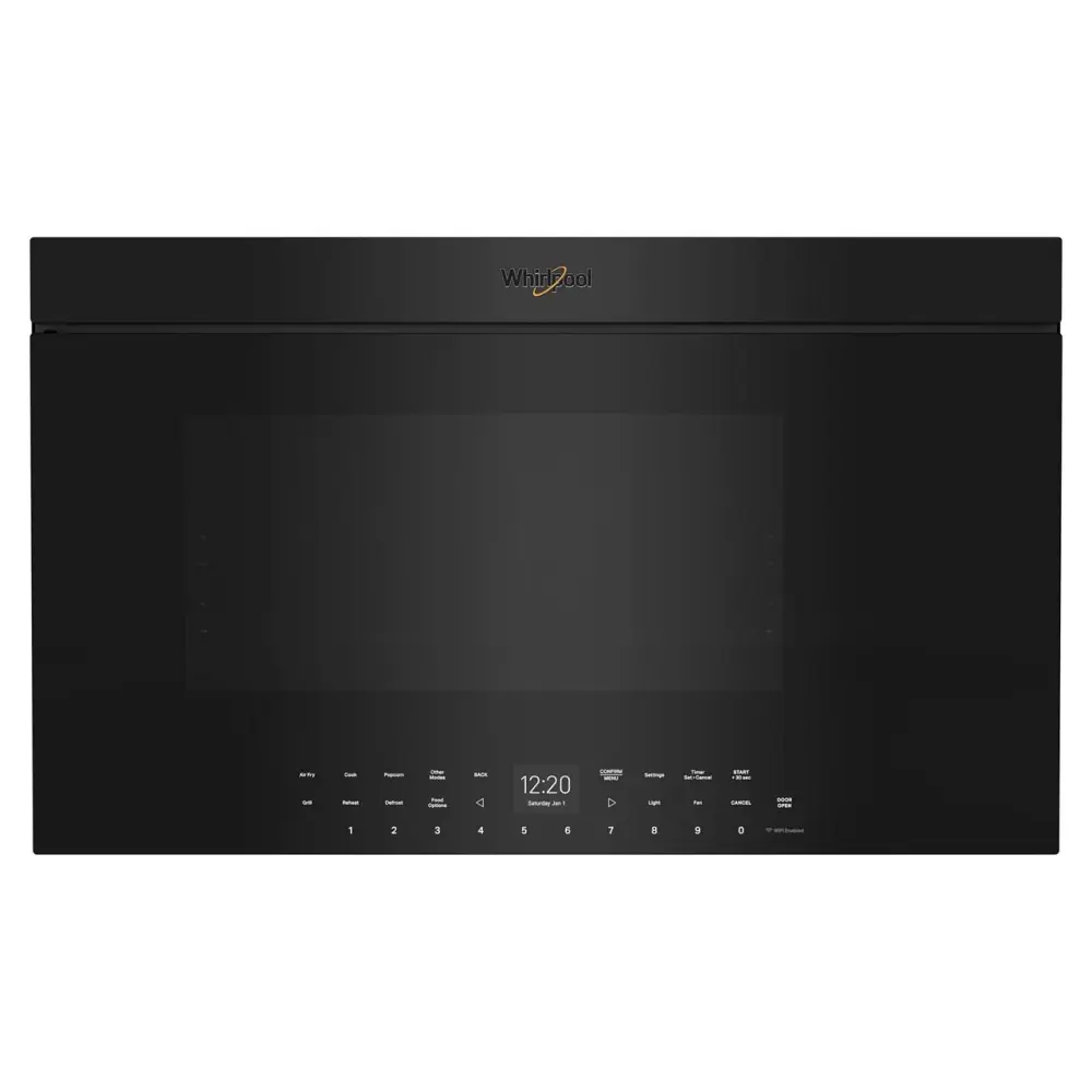 Whirlpool 30-inch, 1.1 cu. ft. Over--Range Microwave Oven Air Fry Technology WMMF7330RB
