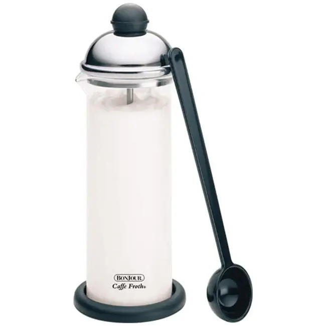 Cafe Froth Monet Traditional Frother Polish Finish Brushed Stainless