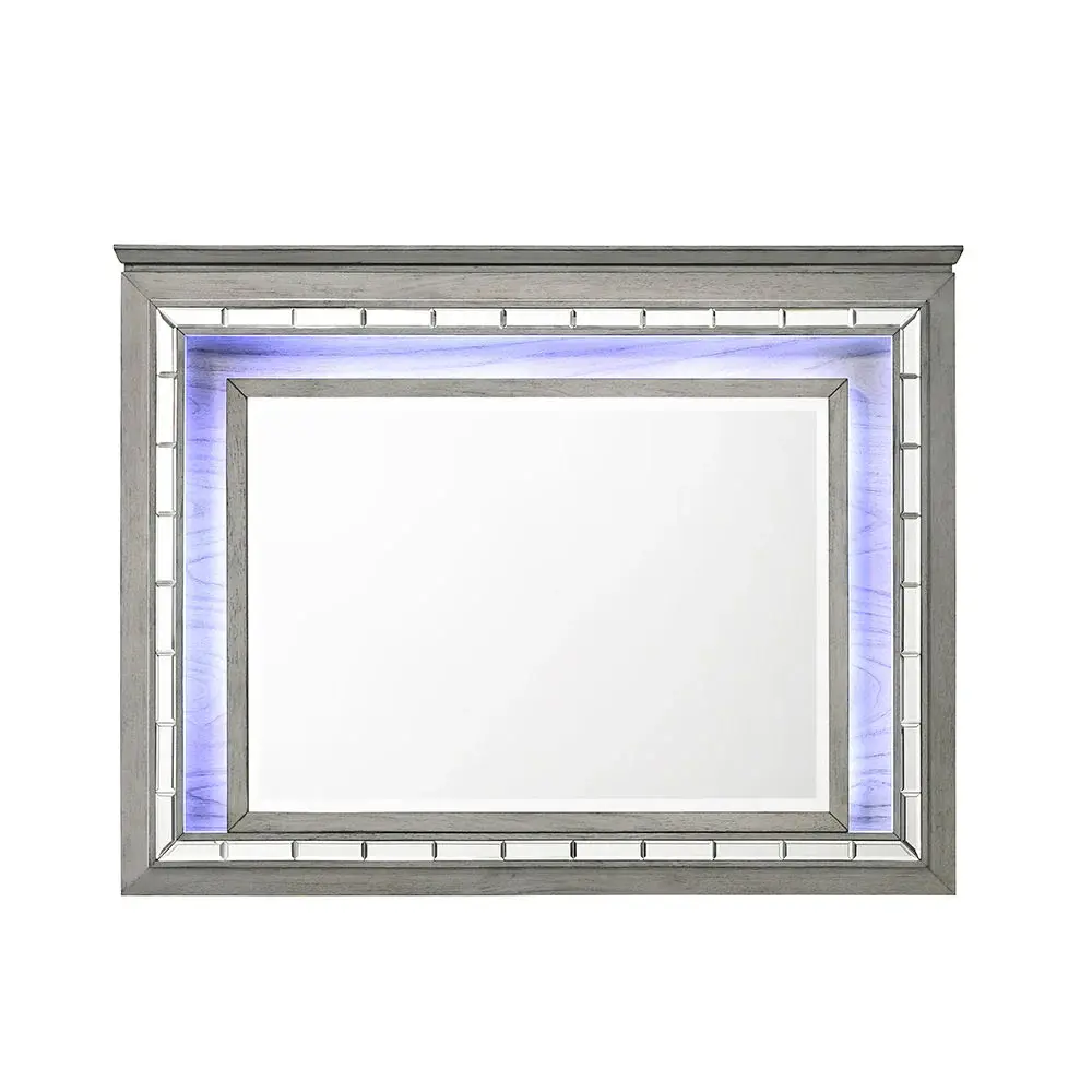Antares - Mirror LED - Light Slate