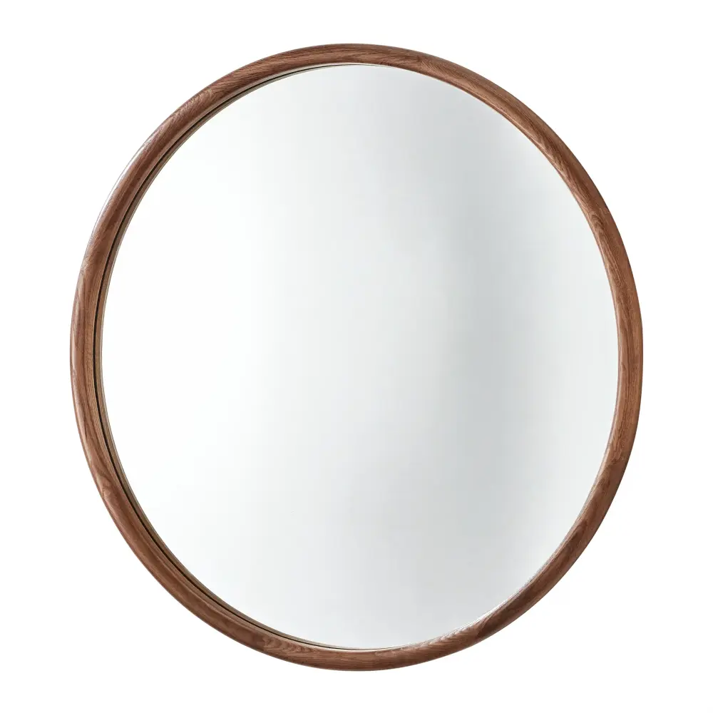 Beaufort Uniform Oak Mirror - Walnut