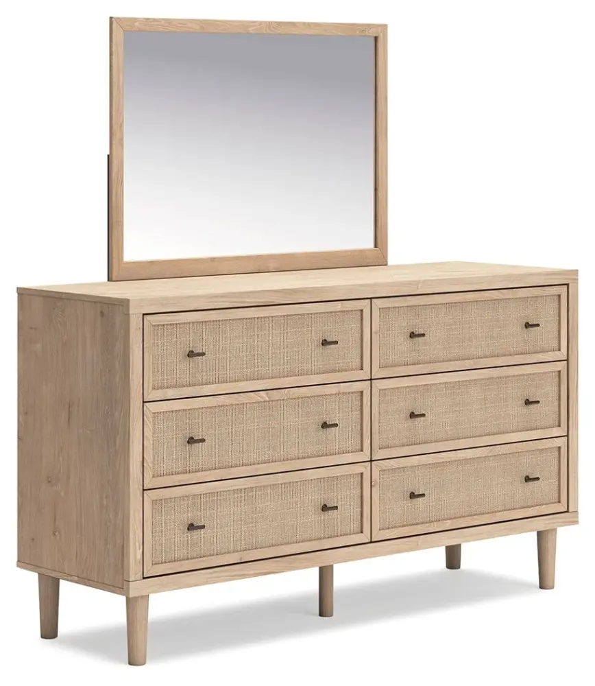 Cielden - Dresser And Mirror - Split color