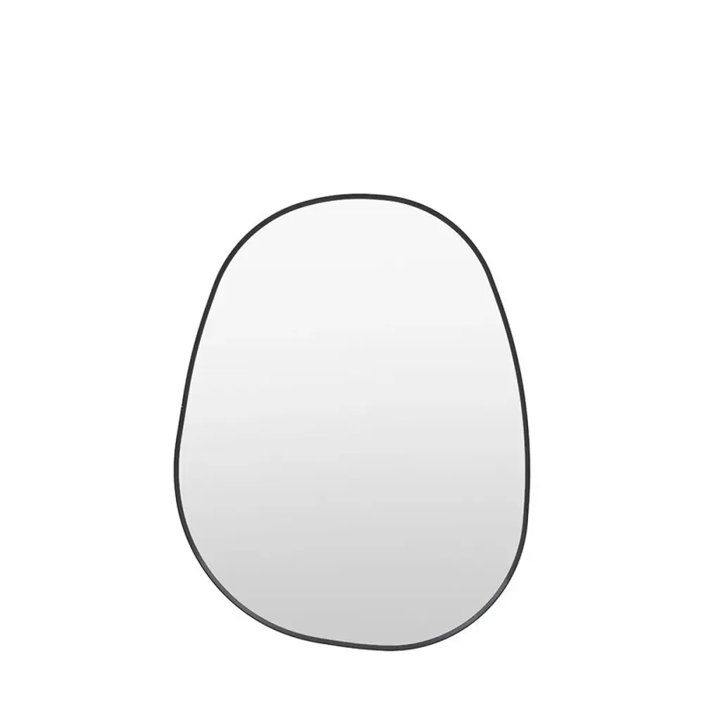 Holworth Pebble Mirror 70x90cm - Charcoal