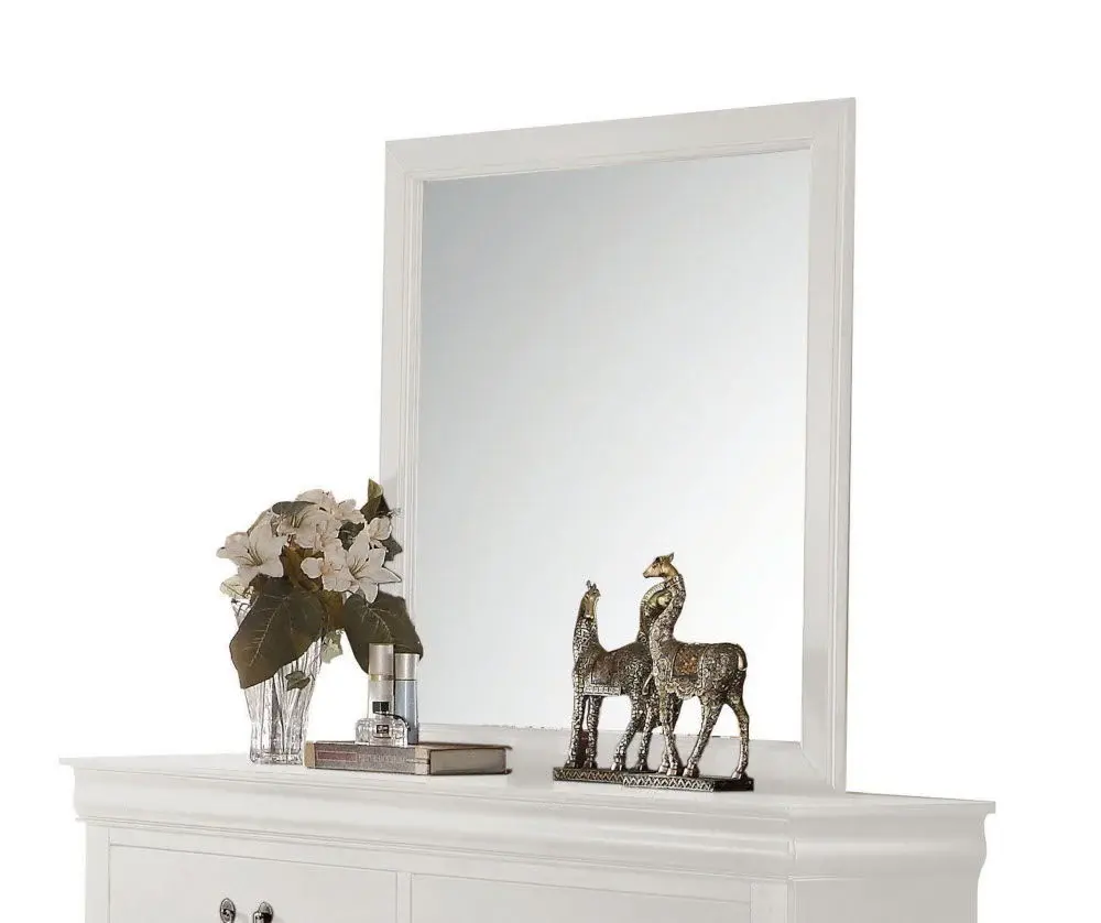 Louis Philippe - Bedroom Mirror, Polished Design from Italian Glass