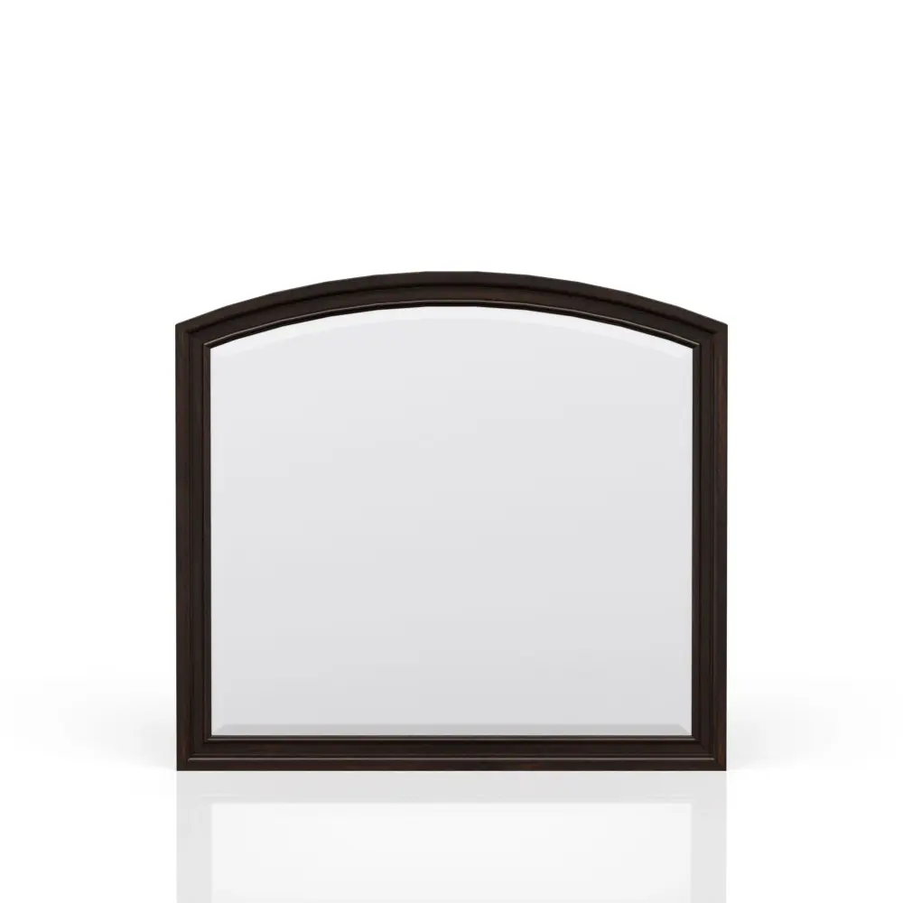 Magnifying Makeup Elegant Design Mirror - Ebony Cherry