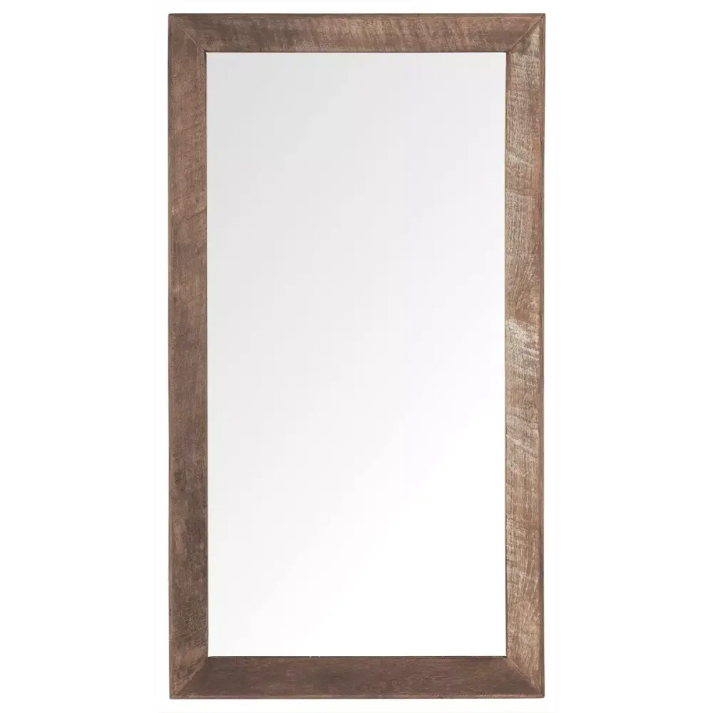 Metropole Rectangular Mirror - Recycled Teakwood