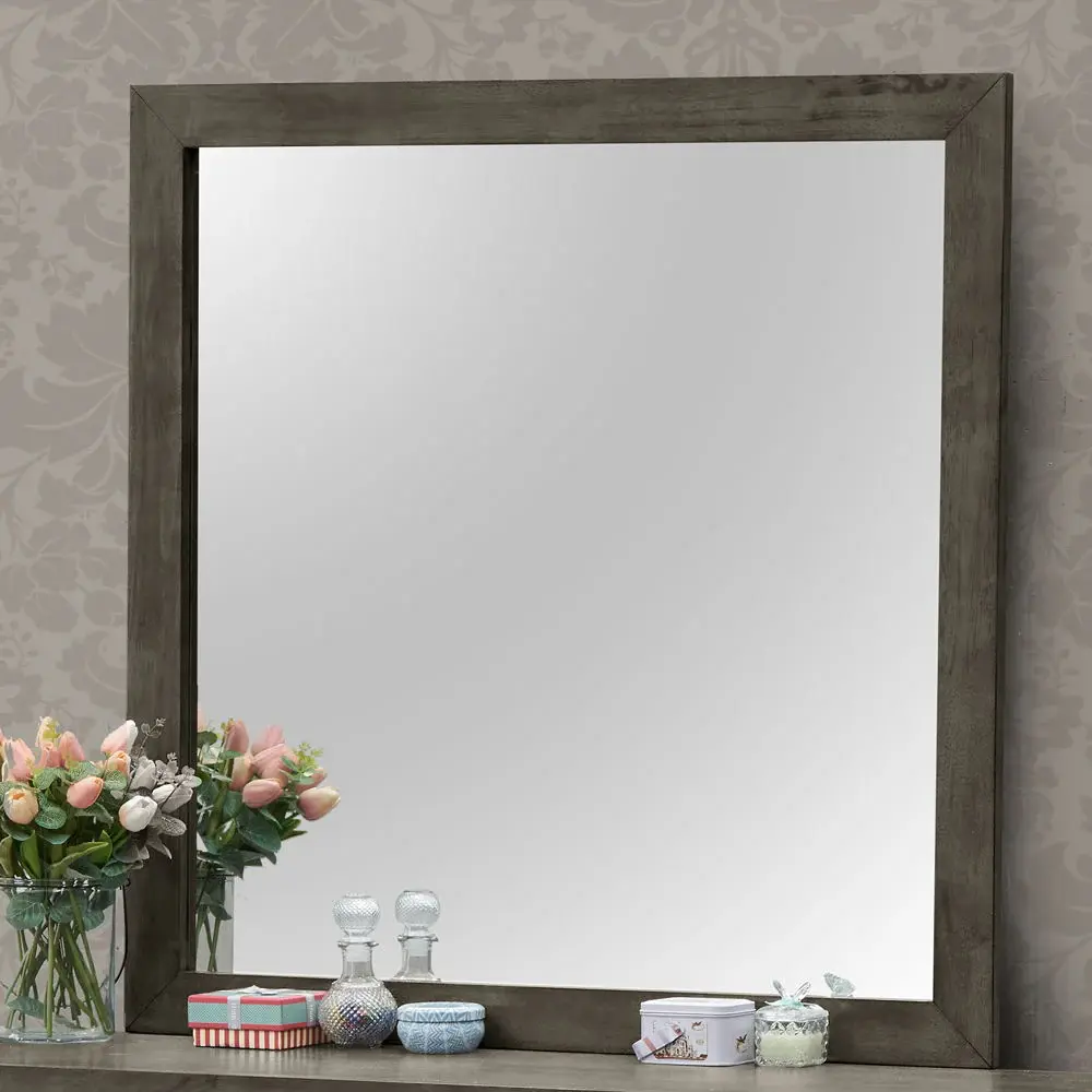 Minimalist Design Transitional Wall Mirror | Easy Installation Included