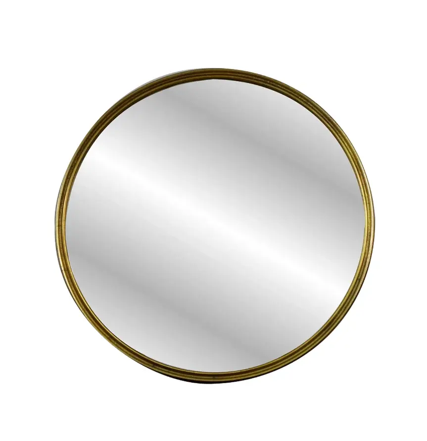 35" Round Cast Aluminium Mirror