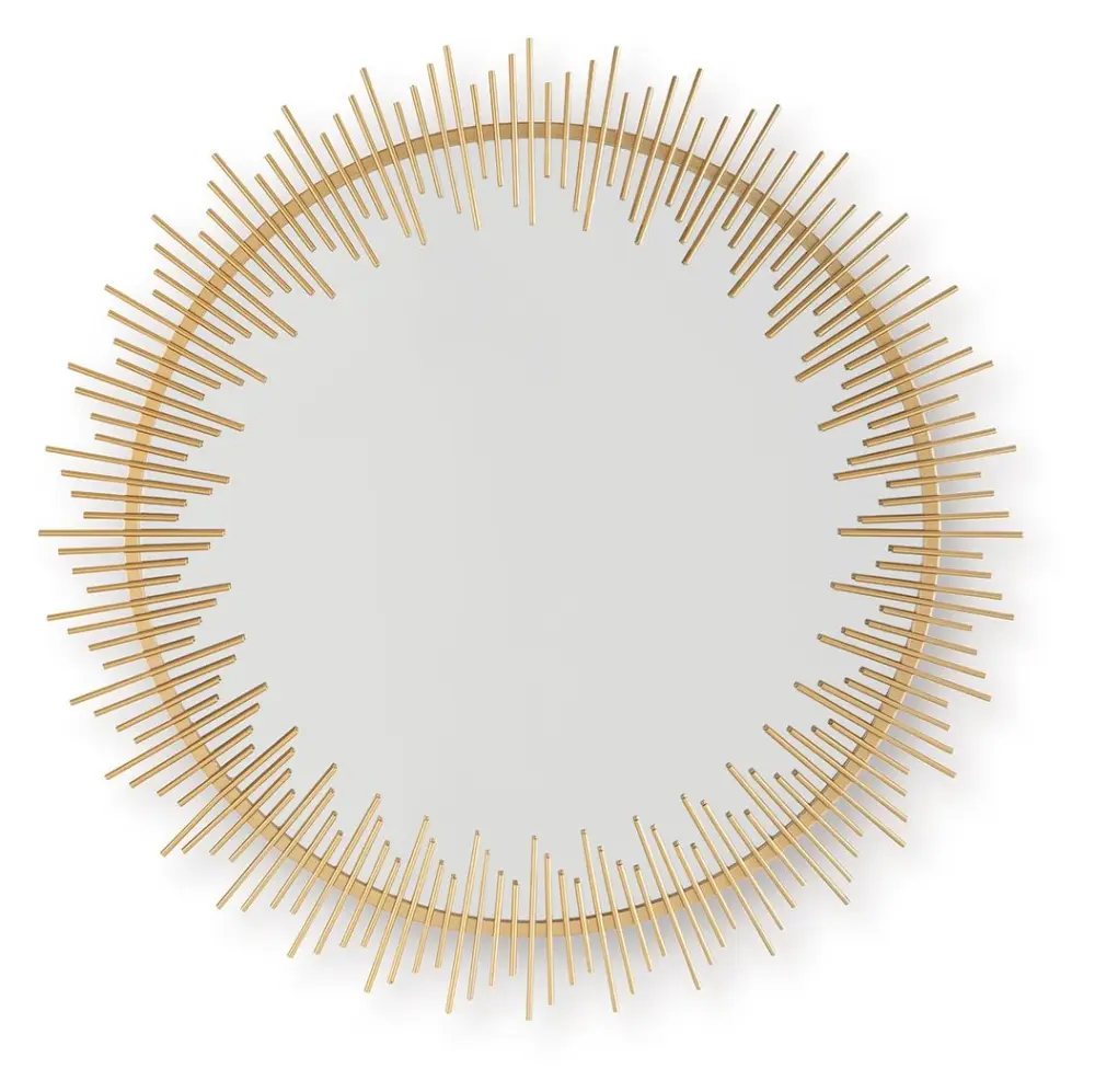 Wainport - Accent Mirror - Amber Finish