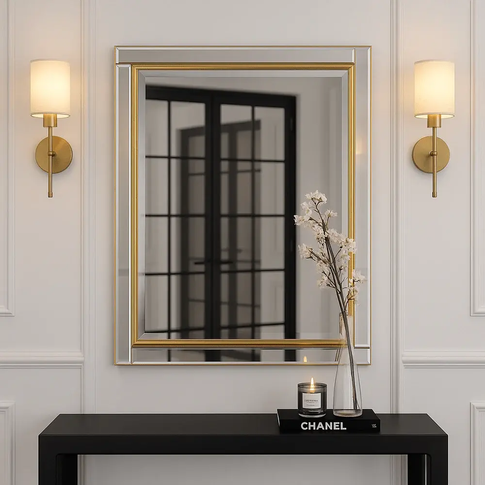 Yao Rectangle Wall Mirror - Aurum