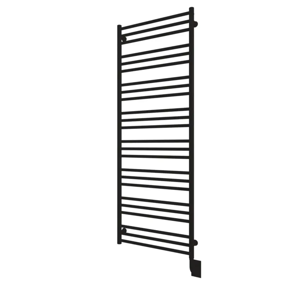 Chauffe-serviettes hydronique Sorano 23,5" x 64" - Noir mat