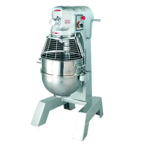 BakeMax Floor Model Planetary Mixer, 30 Qt, 3 Speed, Gear Driven, BMPM030