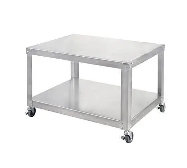 Univex 32" Mixer / Slicer Equipment Stand, under shelf & locking casters, utilize large slicers, Height: 30"...