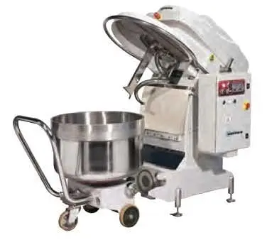 Univex Spiral Dough Mixer, 370 qt. removable bowl, 550 lb. dough capacity, Bowl Type: removable, SL250RB