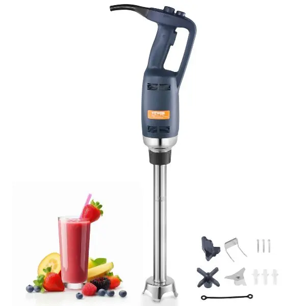 VEVOR Commercial Immersion Blender 350W Heavy Duty, Shaft Length 20 , ZXSCJBQ350WBSWKAHV1