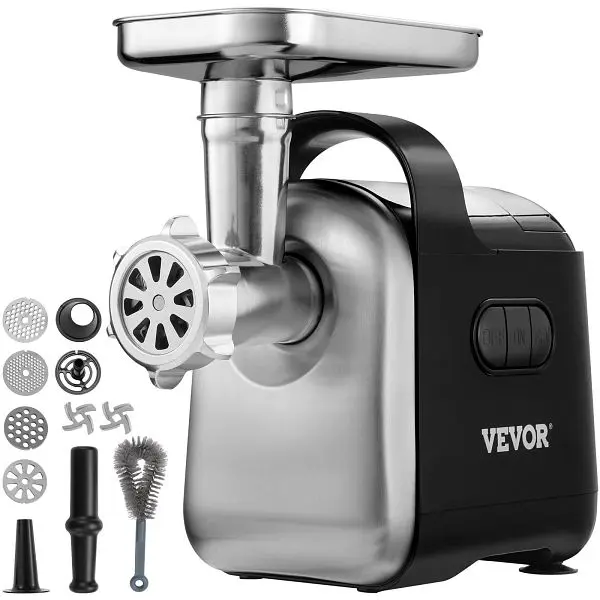 VEVOR Electric Meat Grinder, 6.6 Lb/Min, DDJRJ550W4003WZSZV1