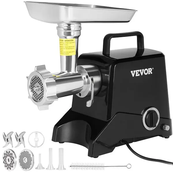 VEVOR Fast-Acting Electric Meat Grinder, 419 Lb/H Capacity, DDJRJBXSQ42031SATV1