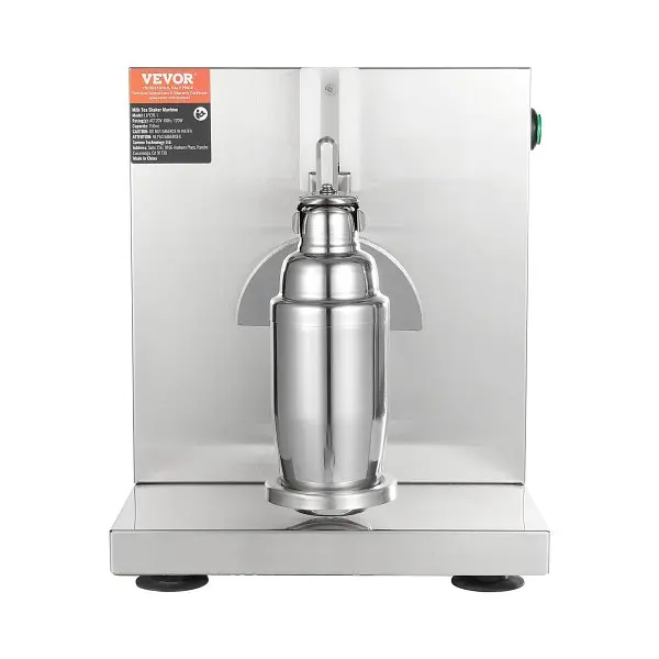 VEVOR Milkshake Maker Machine, 120W Commercial Milk Tea Shaker Machine, Single Head Milk Shake Mixer Machine, DBNCYYJ35075...