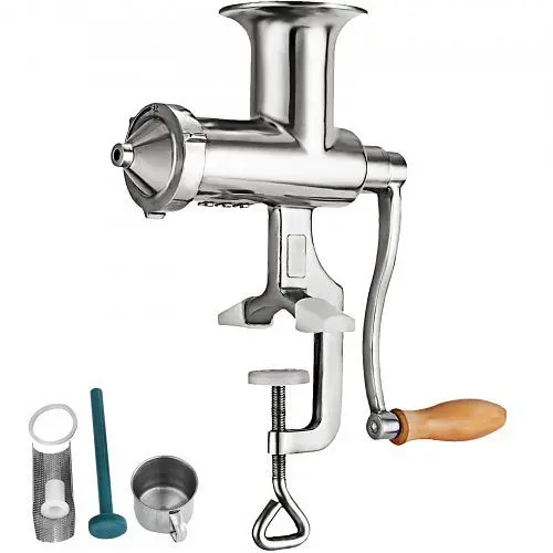 VEVOR Sustainable Manual Wheatgrass Juicer Wheatgrass Grinder Tabletop Clamp Juice Extractor, SDZZFLJ0000000001V0