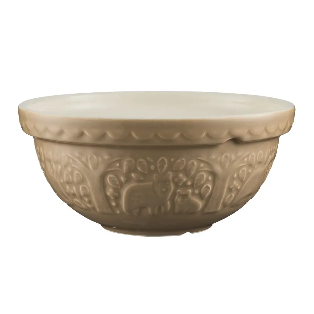 Heavy Duty Forest Mixing Bowls - BEAR MIXING BOWL 9.5"