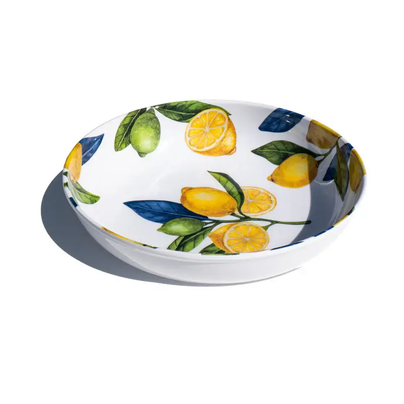 Lemon Orchard Low Bowl 8.8" / 45oz. newWAVE