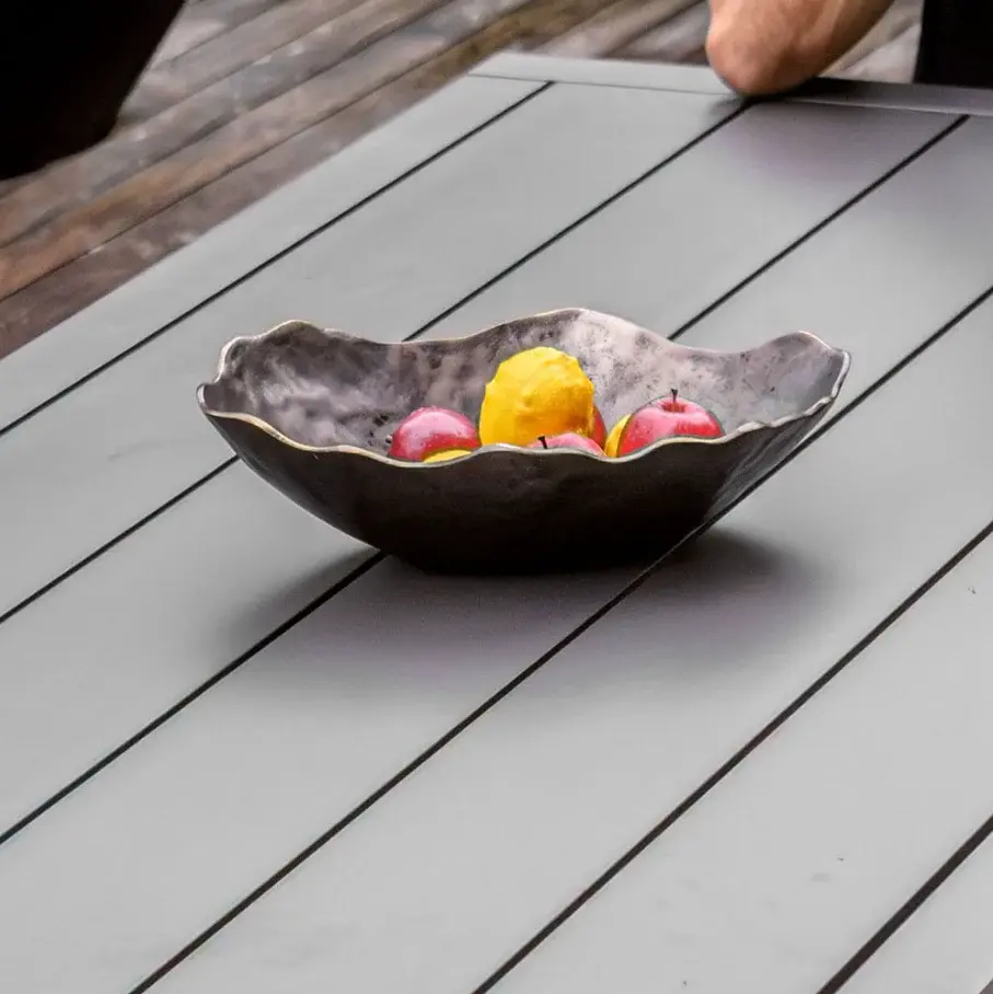 Obscura Indoor-Outdoor Bowl, Warm finish