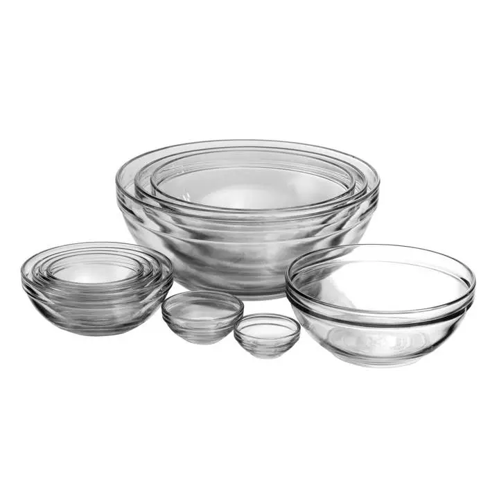 Professional Grade Anchor Hocking Nesting Mixing Bowl, Adjust 10
