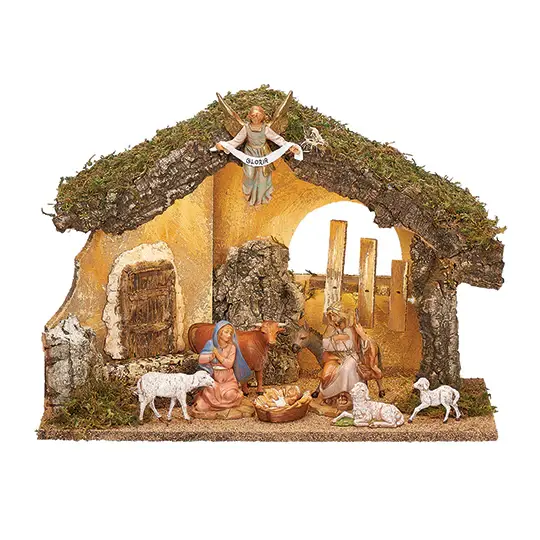 5” Lighted Nativity Place | Fontanini
