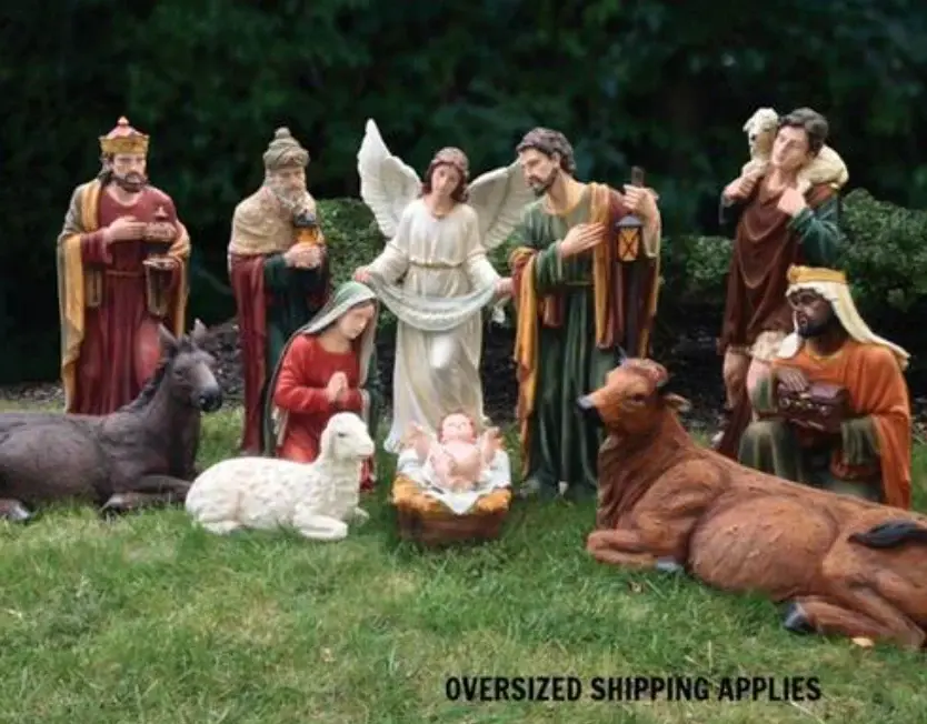 39" Heaven's Majesty Nativity Place - 12 pc.