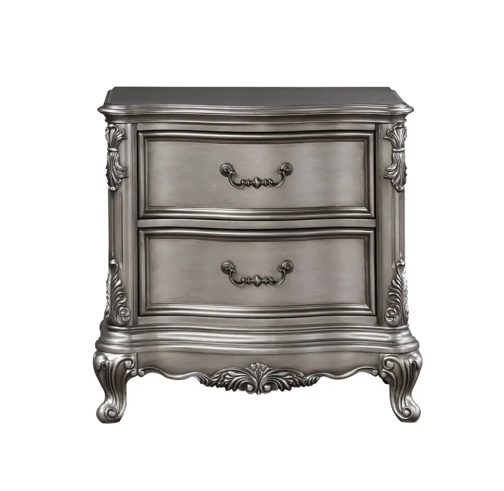 Ariadne - Nightstand - Antique Quicksilver