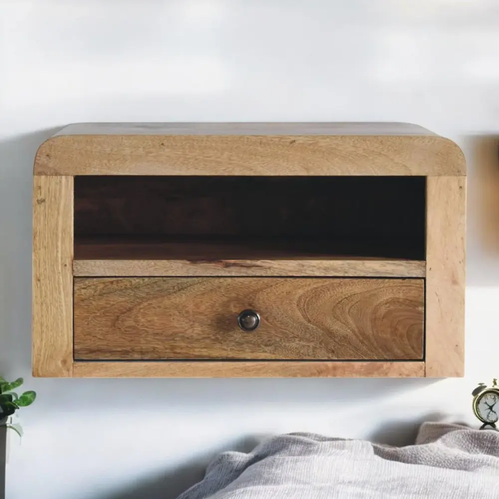 Chunky - Floating Bedside Nightstand Guest Room