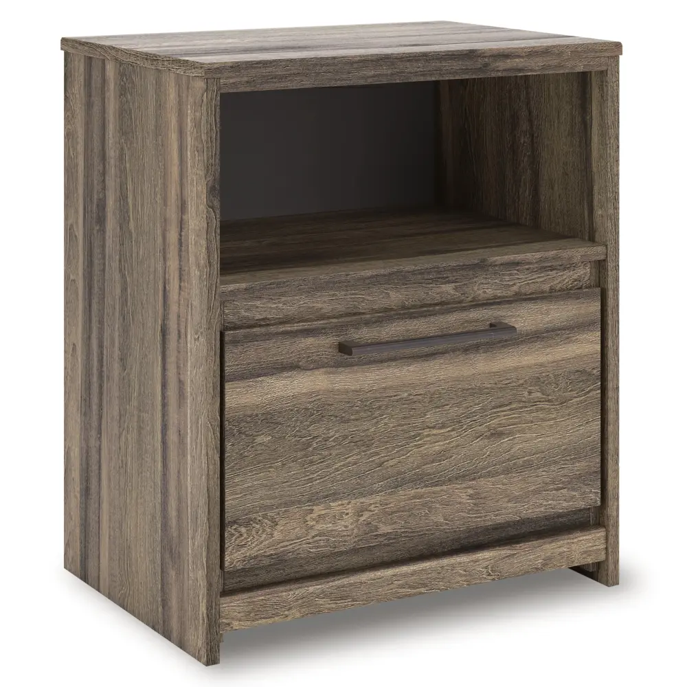 Diamond Modern Furniture Exclusive Design Elbrim 1-Drawer Nightstand PCB2005-91