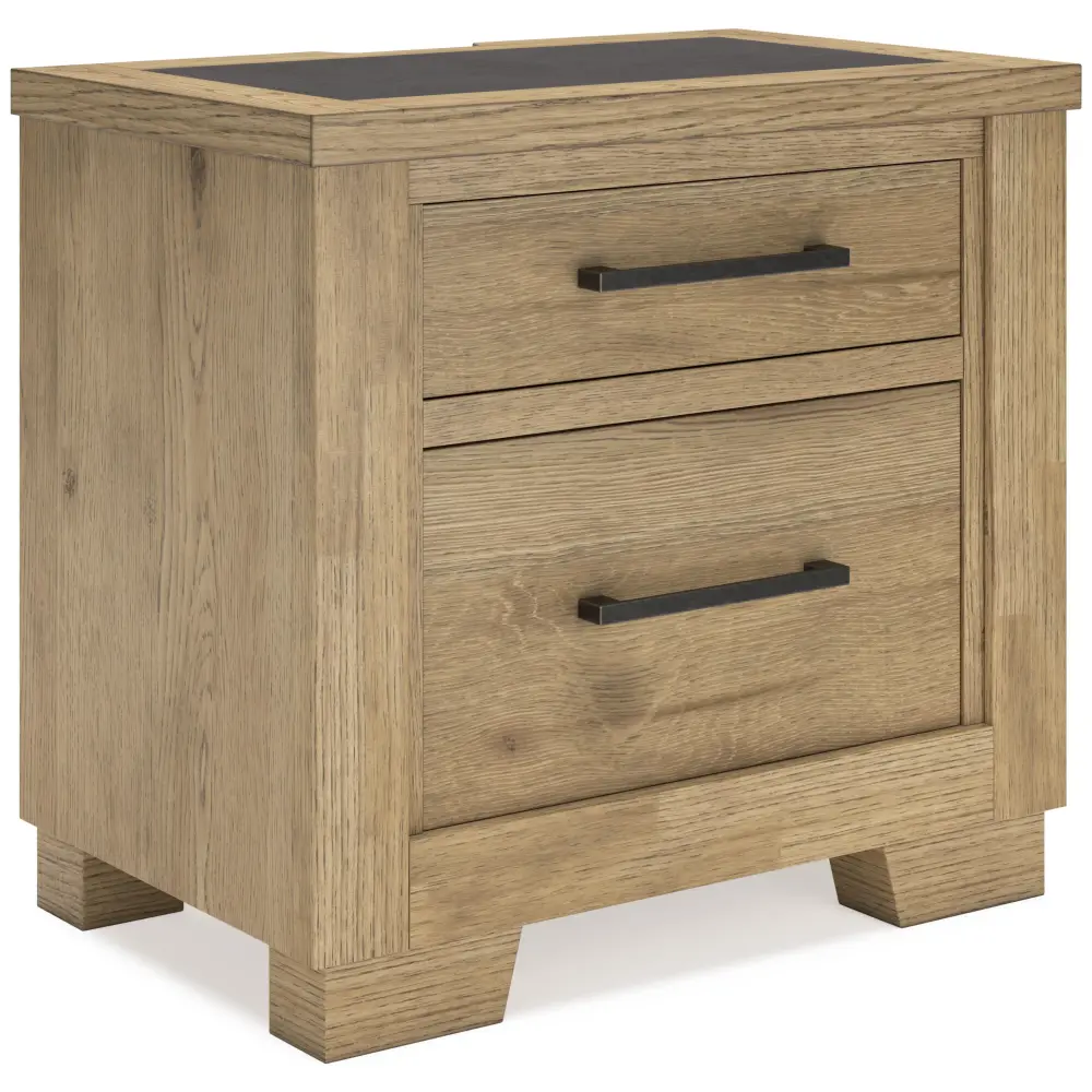 Diamond Modern Furniture Exclusive Design Galliden 2-Drawer Nightstand B841-92