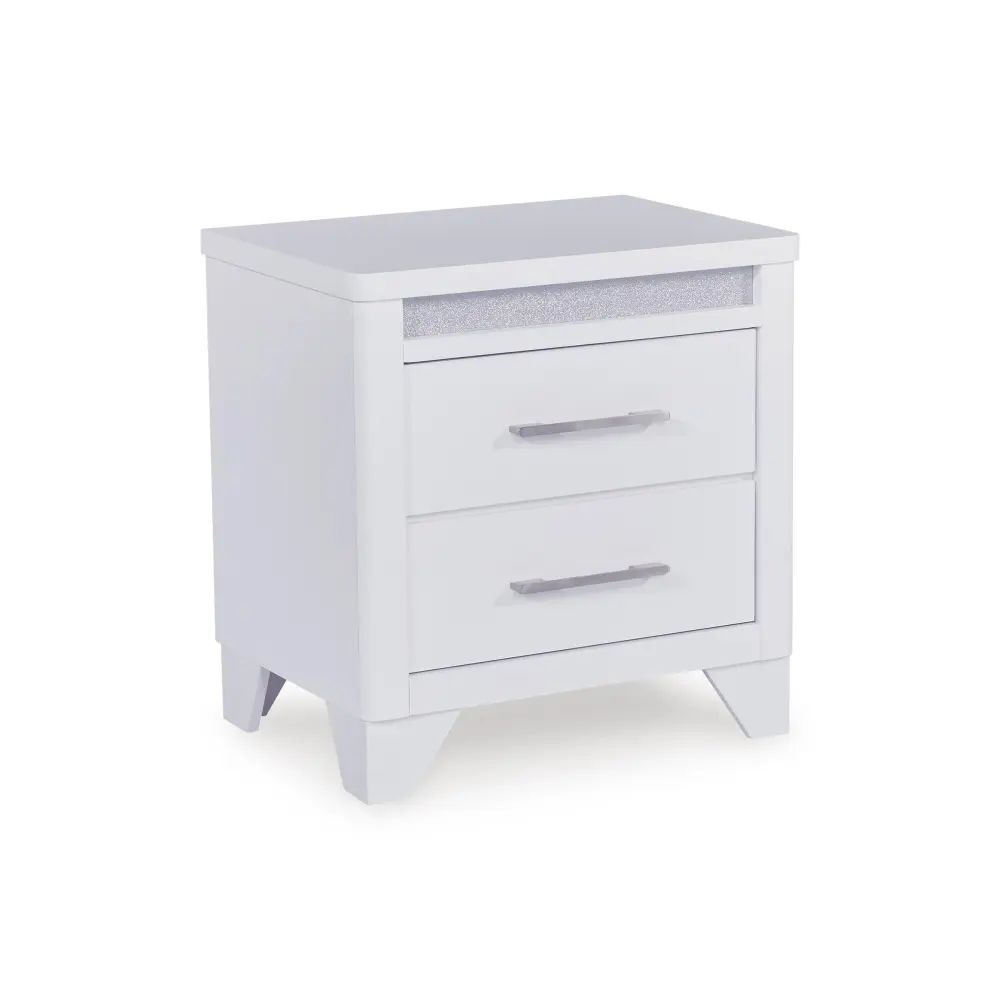 Diamond Modern Furniture Exclusive Design Jarlee 2-Drawer Nightstand PCB392-92