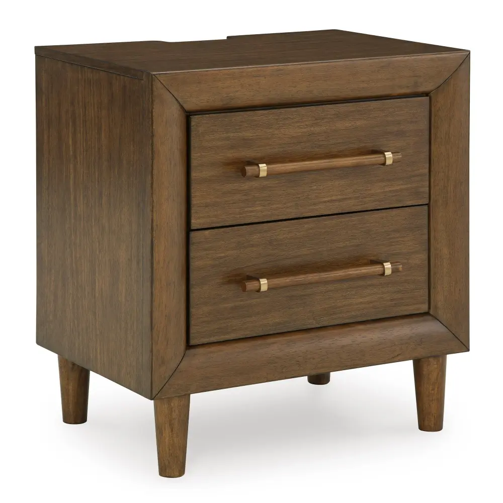 Diamond Modern Furniture Exclusive Design Lyncott 2-Drawer Nightstand B615-92