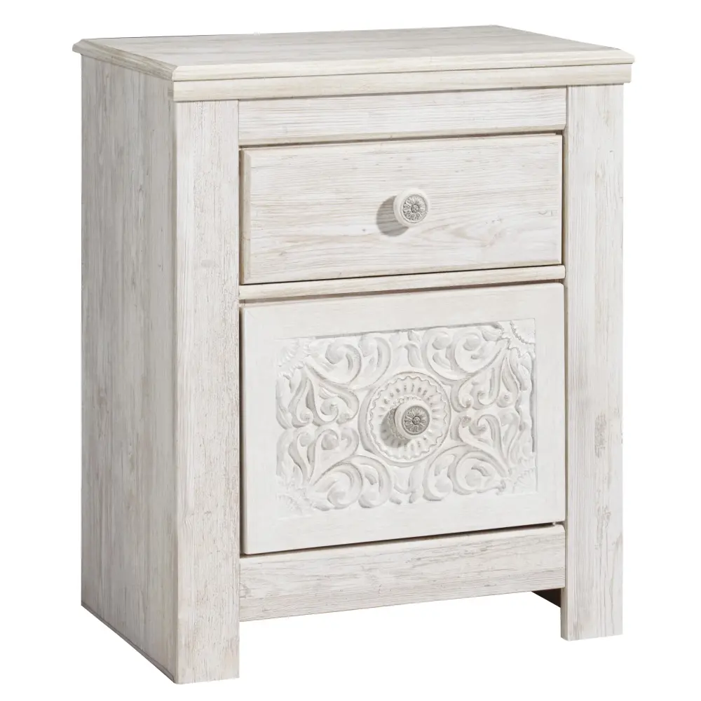 Diamond Modern Furniture Exclusive Design Paxberry 2-Drawer Nightstand B181-92