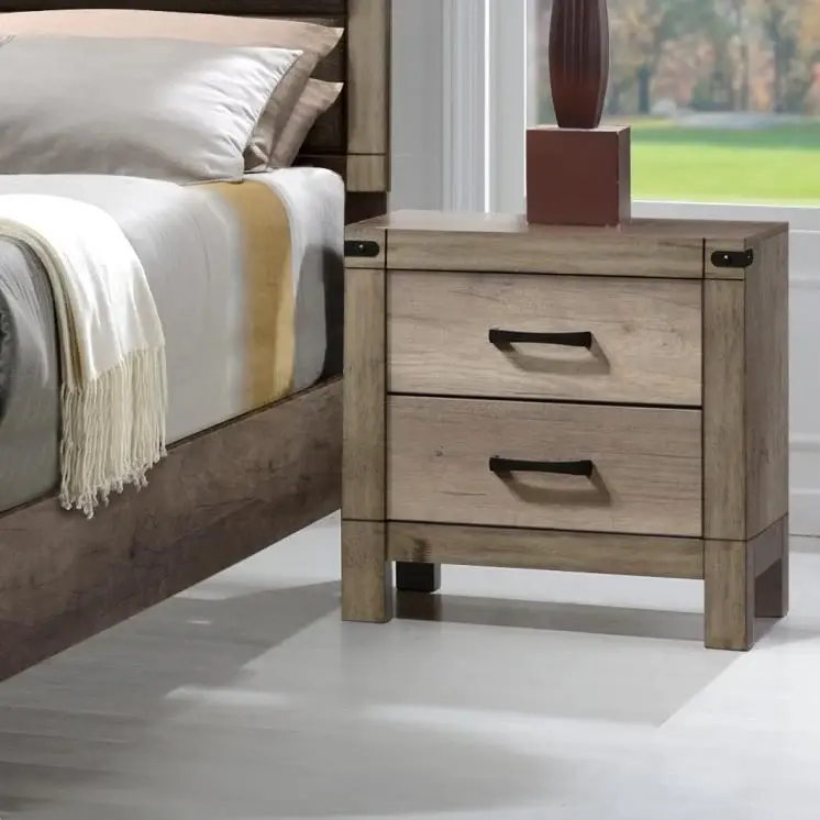 Diamond Modern Furniture CM Matteo 2-Drawer Nightstand B3200-2-T