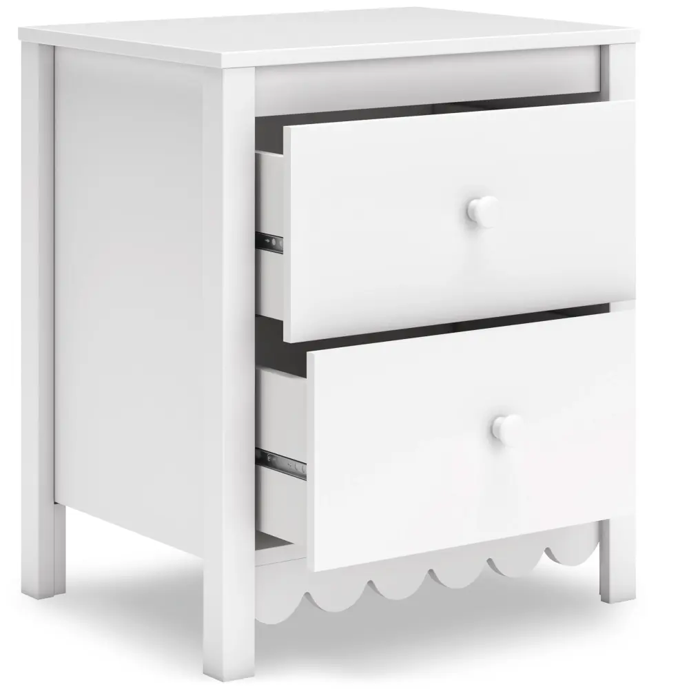 Diamond Modern Furniture Select Design Hallityn 2-Drawer Nightstand EB1810-292