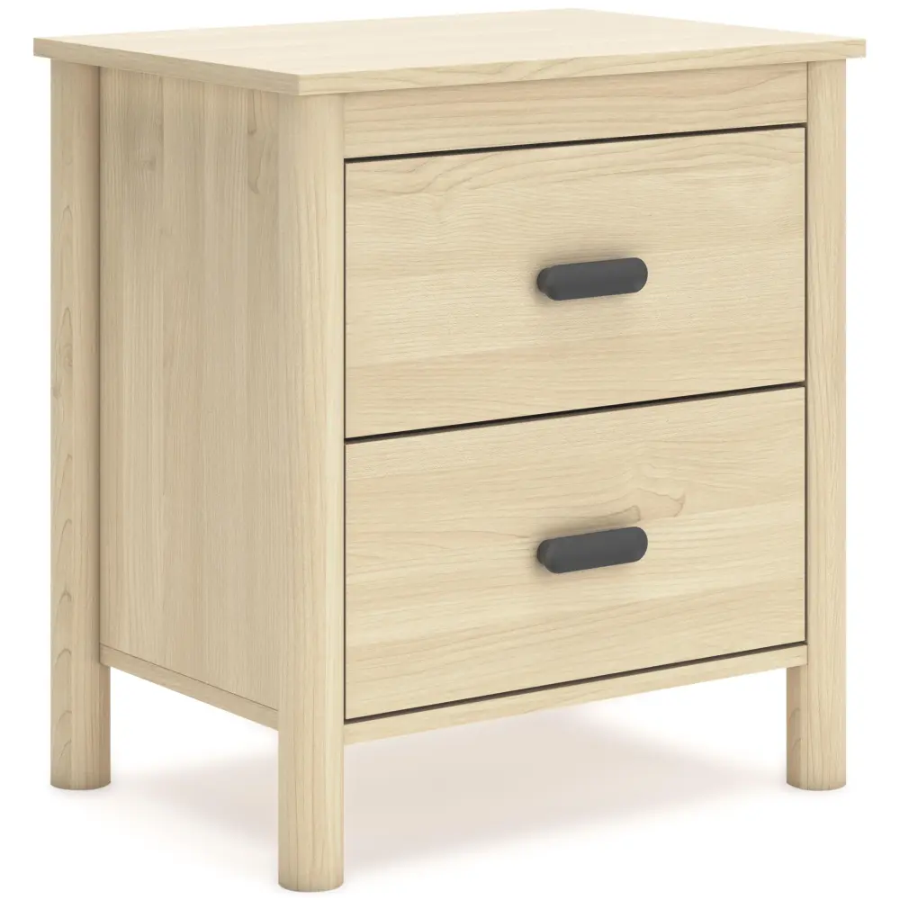Diamond Modern Furniture Unique Design Cabinella 2-Drawer Nightstand EB2444-292
