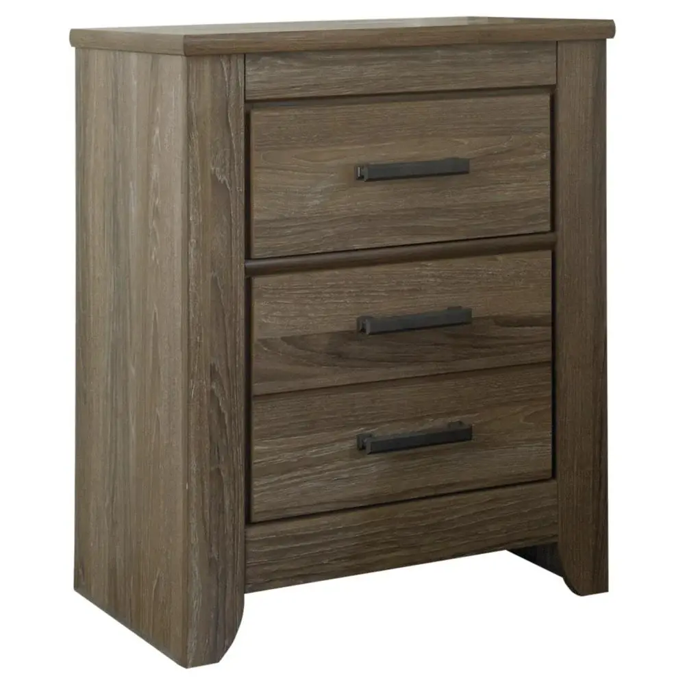 Diamond Sleek Furniture Exclusive Design Zelen 2-Drawer Nightstand B248-92