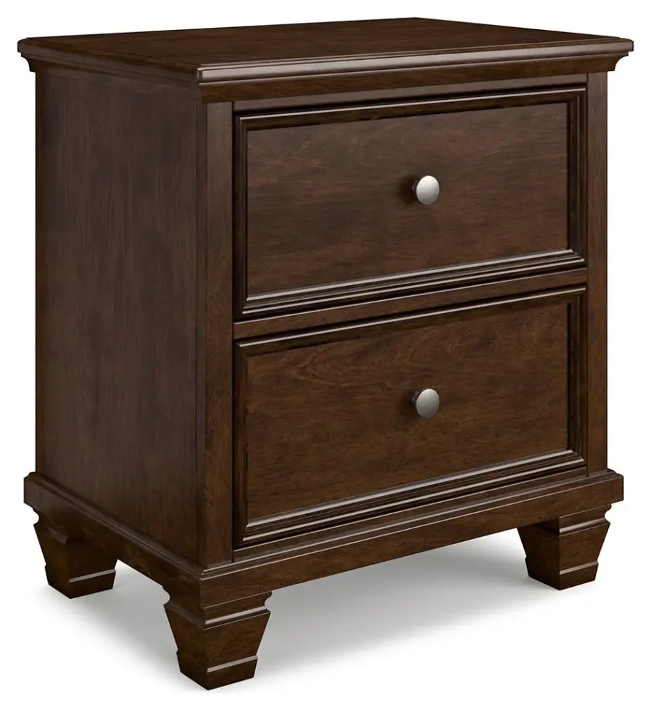 Jewelry Armoire Danabrin - Two Drawer Nightstand - Chocolate